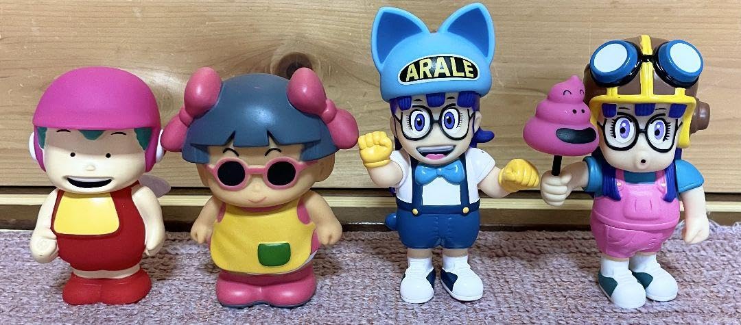 Amazon.co.jp: ☆Dr.スランプ アラレちゃん☆ソフビ フィギュア 9体